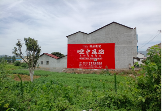 太白做墙体广告的意义