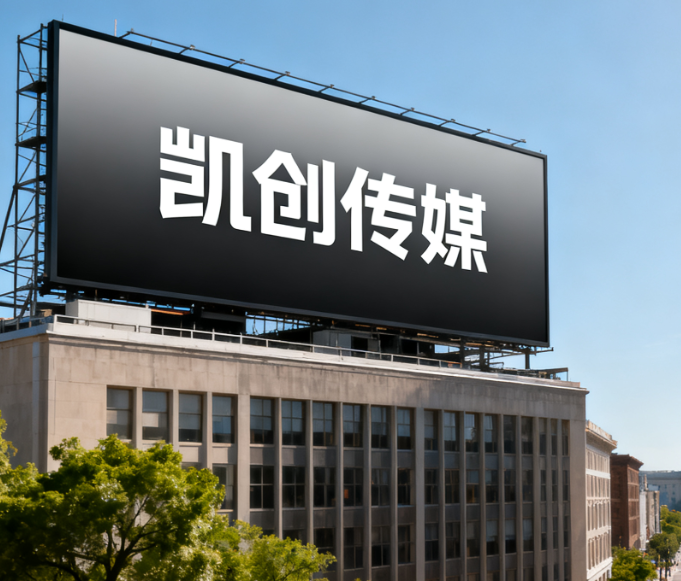 太白户外广告牌的设计与制作