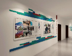 太白企业文化墙用什么材料好？