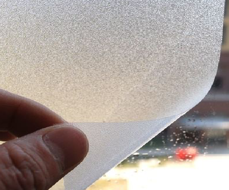 太白玻璃门外面粘广告用什么材料好？